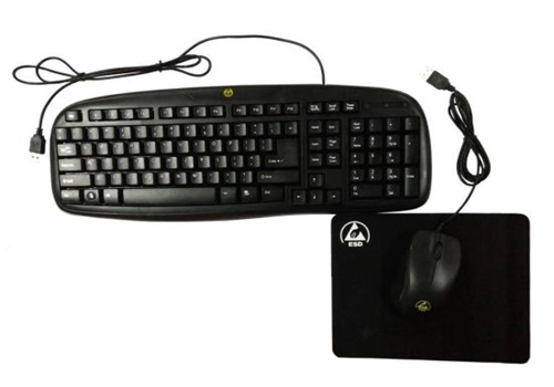 คีย์บอร์ดกันไฟฟ้าสถิต Esd permanent keyboard bsc